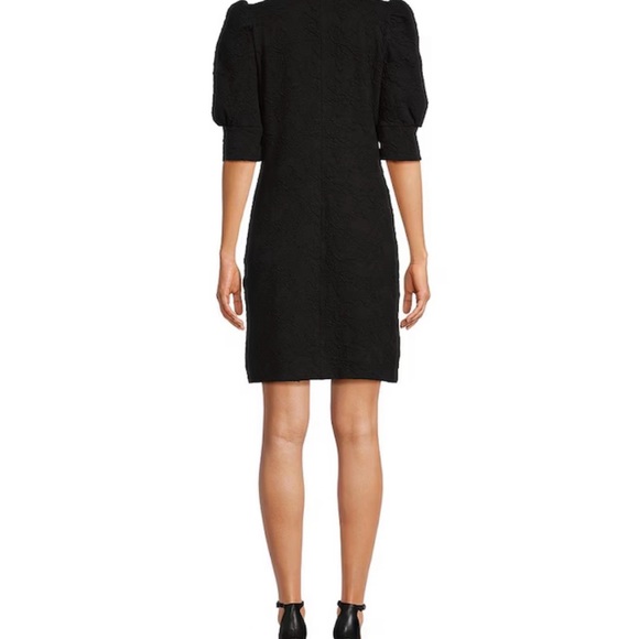 NWT Lilly Pulitzer Noir Knit Pucker Jacquard Dress - Picture 2 of 6